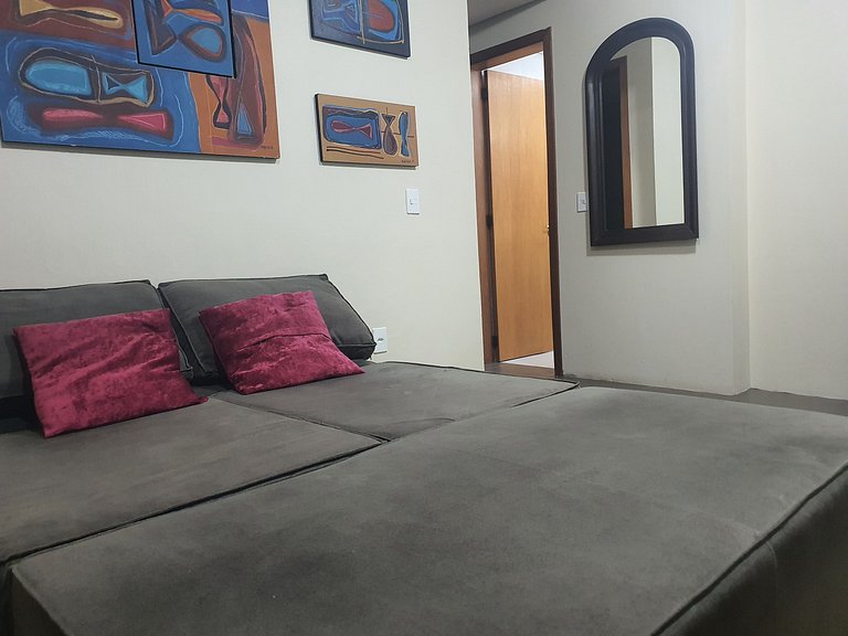 Amplo Apto Poucos passos da Rua Coberta Gramado