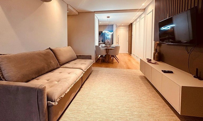 Apartamento frente Av Osvaldo Aranha Centro Canela