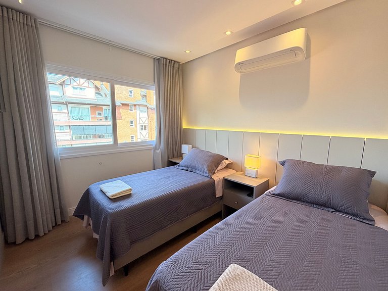 Apartamento frente Av Osvaldo Aranha Centro Canela