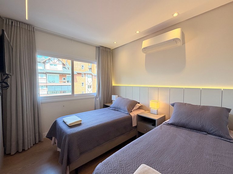 Apartamento frente Av Osvaldo Aranha Centro Canela