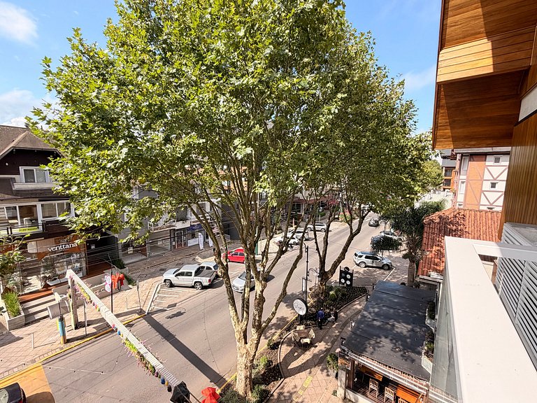 Apartamento frente Av Osvaldo Aranha Centro Canela