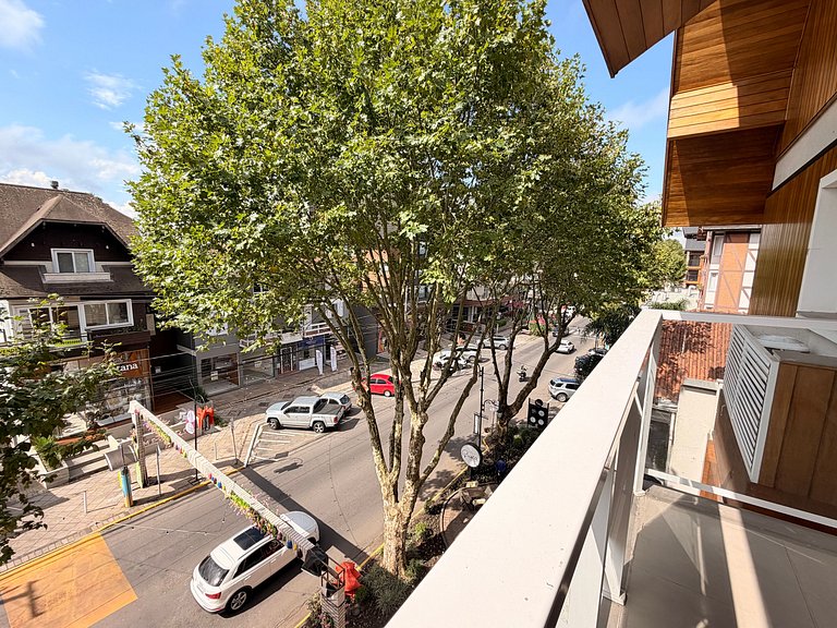 Apartamento frente Av Osvaldo Aranha Centro Canela